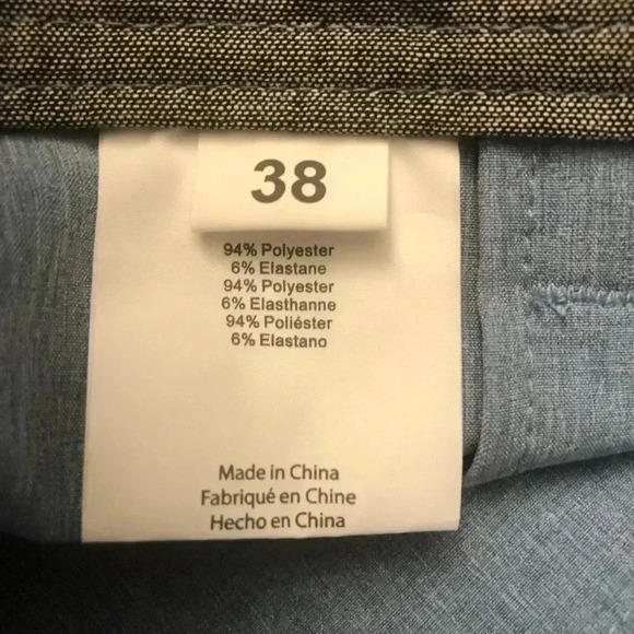 O’NEILL Blue Hybrid Relaxed Fit Below The Knee Shorts | Waist 38 - Picture 7 of 7